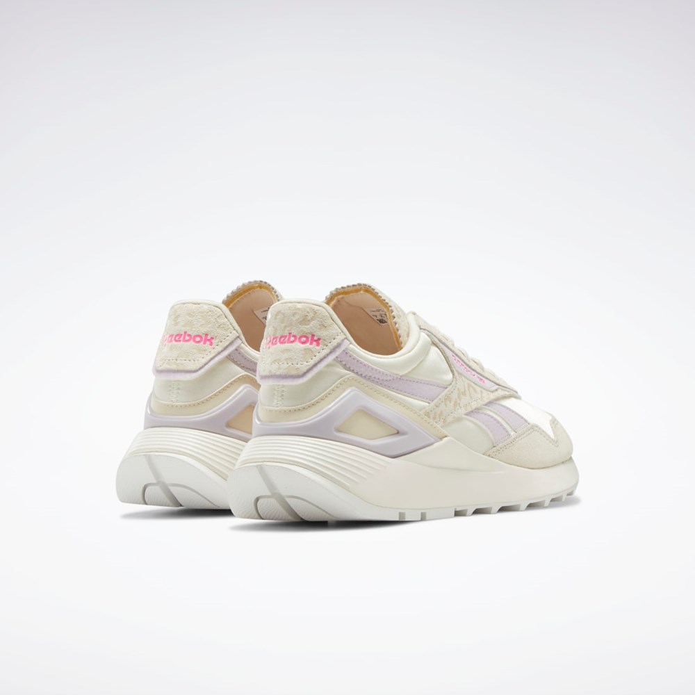 Reebok Classic Legacy AZ Shoes Alabaster / Chalk / Quartz Glow | QMKLS5681