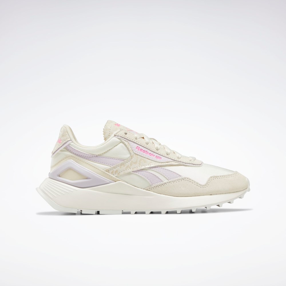 Reebok Classic Legacy AZ Shoes Alabaster / Chalk / Quartz Glow | QMKLS5681