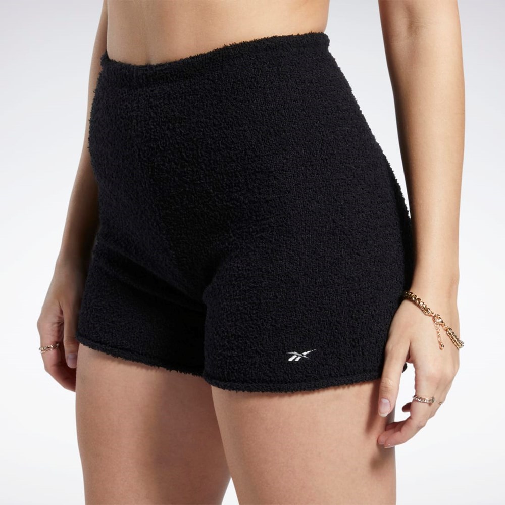 Reebok Classics Cozy Legging Shorts Čierne | UHVEK7308