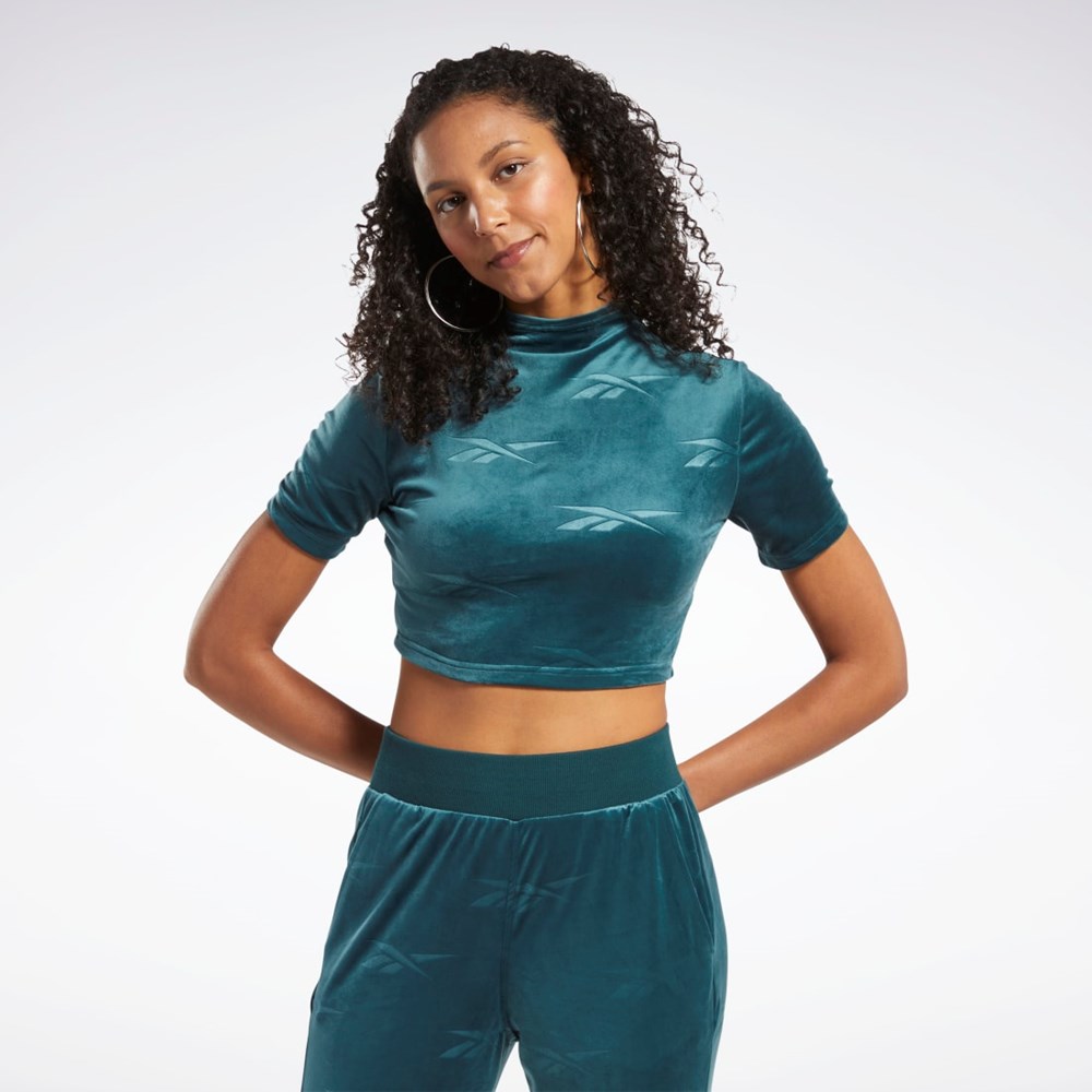 Reebok Classics Energy Tight Top Zelene | YZEMF2947