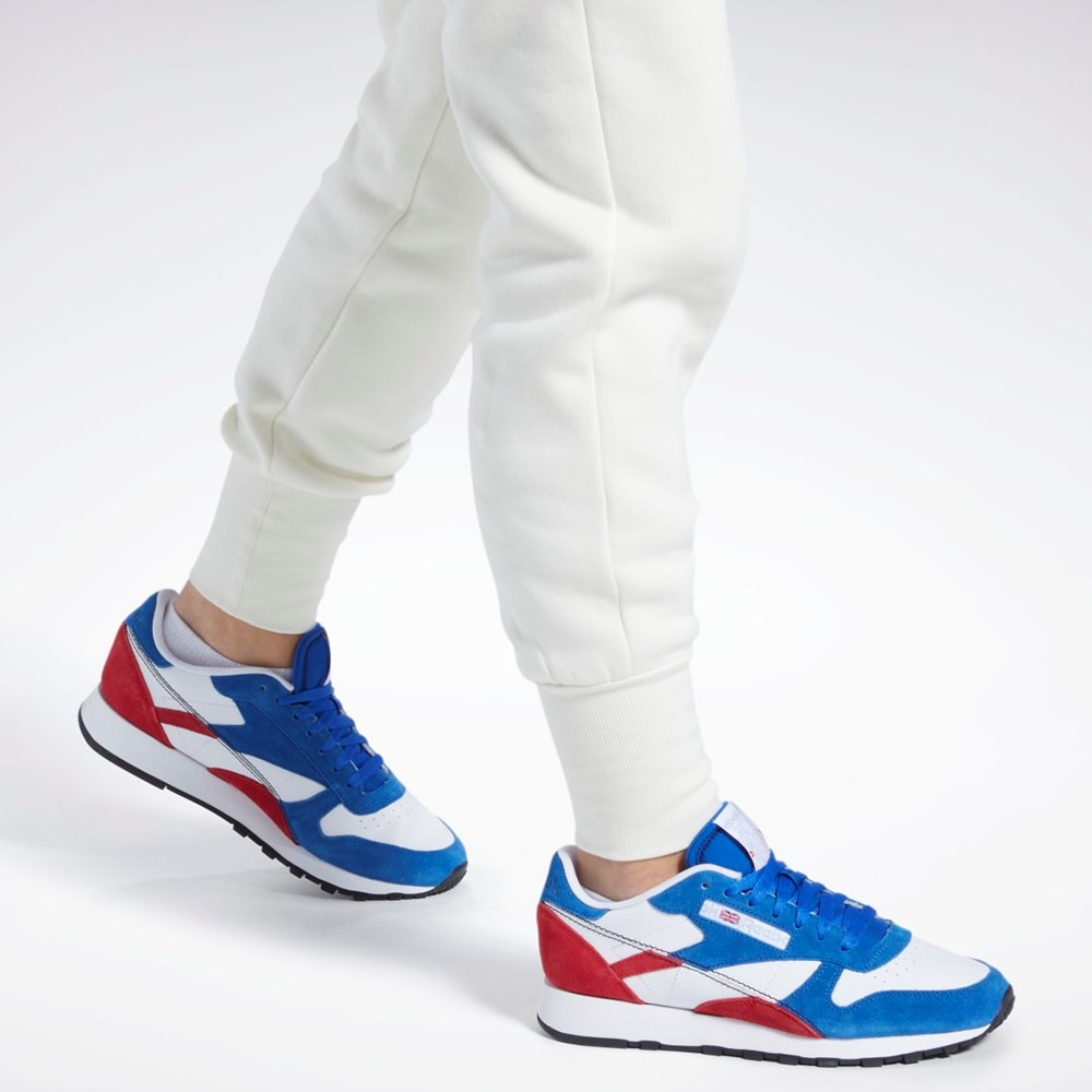 Reebok Classics Fleece Joggers Biele | NVWAK5012