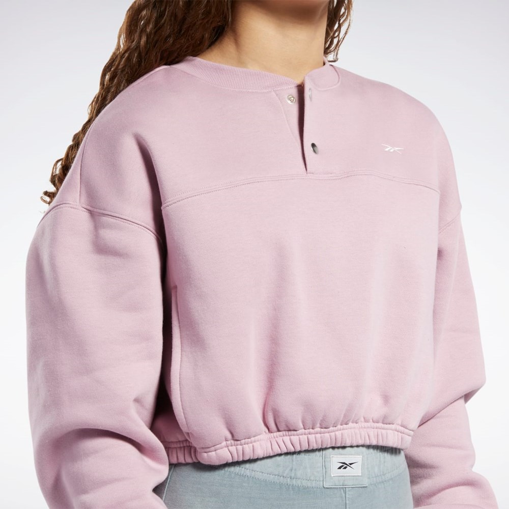 Reebok Classics Fleece Sweatshirt Infused Lilac | GKDSR0941