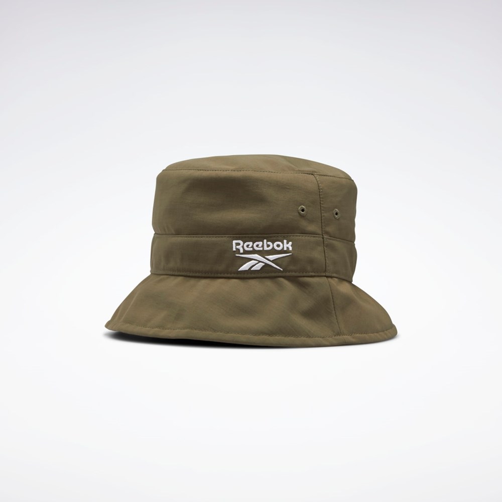 Reebok Classics Foundation Bucket Hat Zelene | WFNMR2650