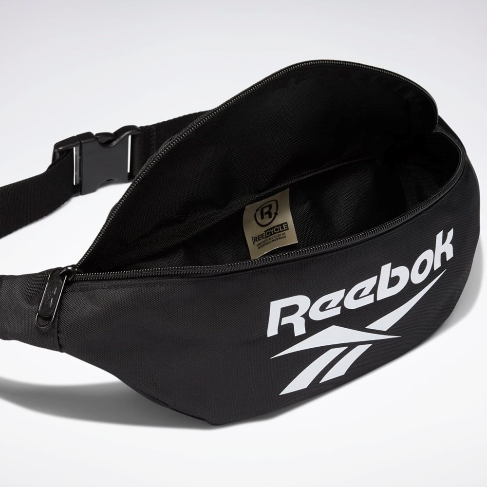 Reebok Classics Foundation Pásom Bag Čierne Čierne | NTEBK2687