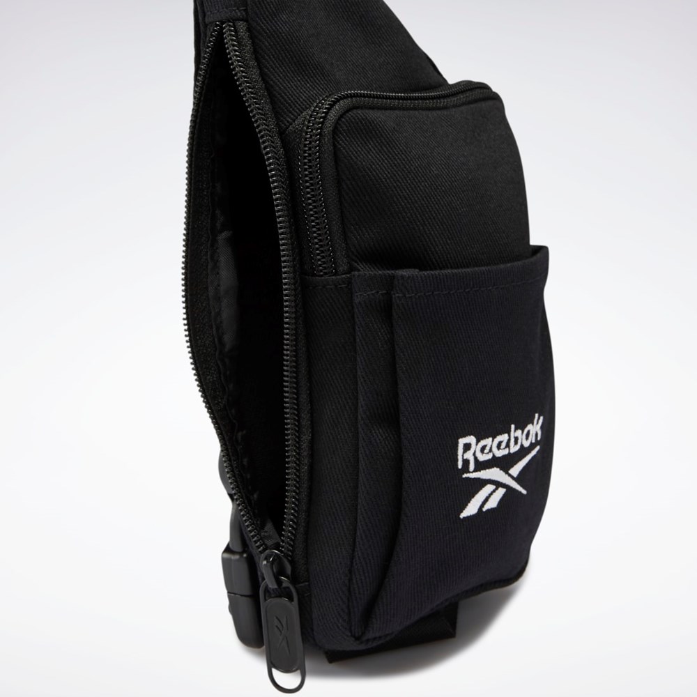 Reebok Classics Foundation Small Sling Bag Čierne | DKFPE4503