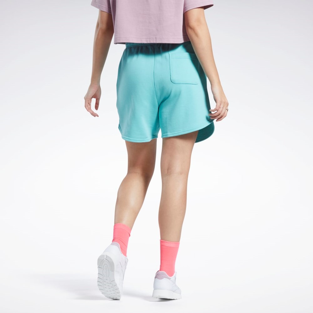 Reebok Classics Knit Shorts Semi Classic Teal | LJVFQ4902