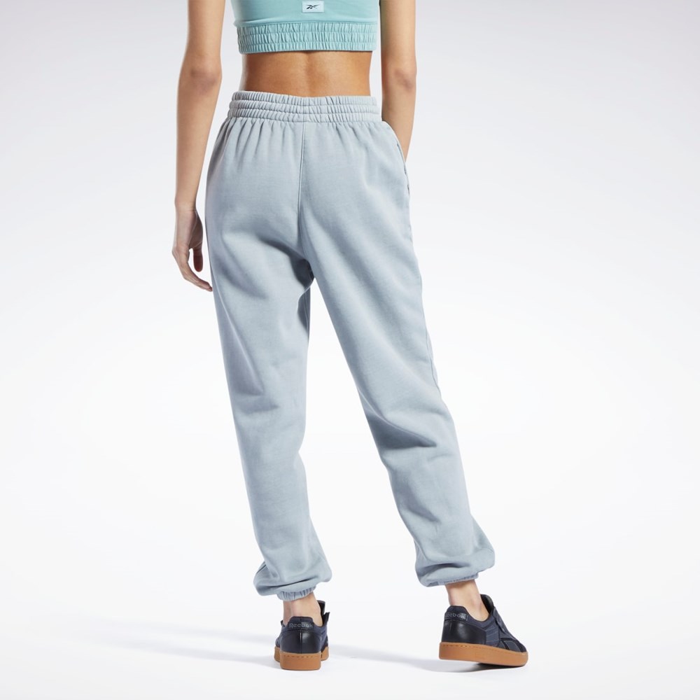 Reebok Classics Natural Dye Fleece Pants Siva | JBWSX5937