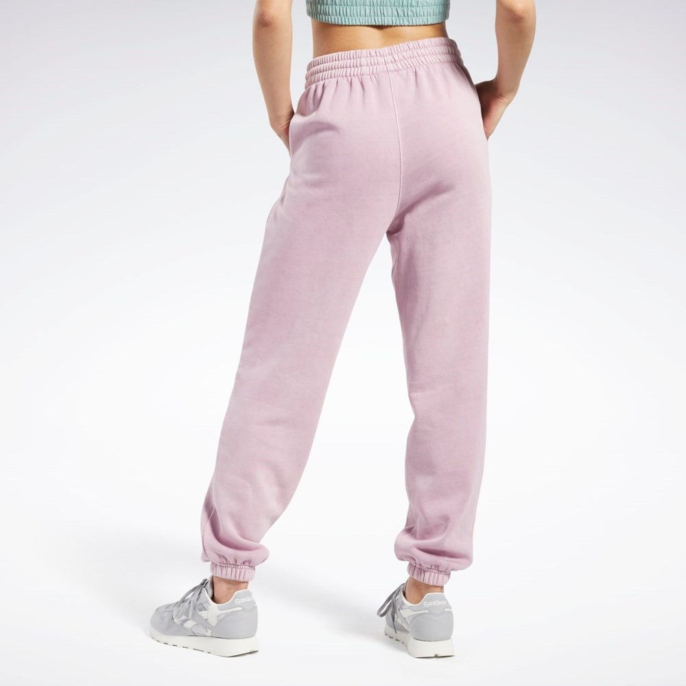 Reebok Classics Natural Dye Fleece Pants Infused Lilac | VZWOC5716