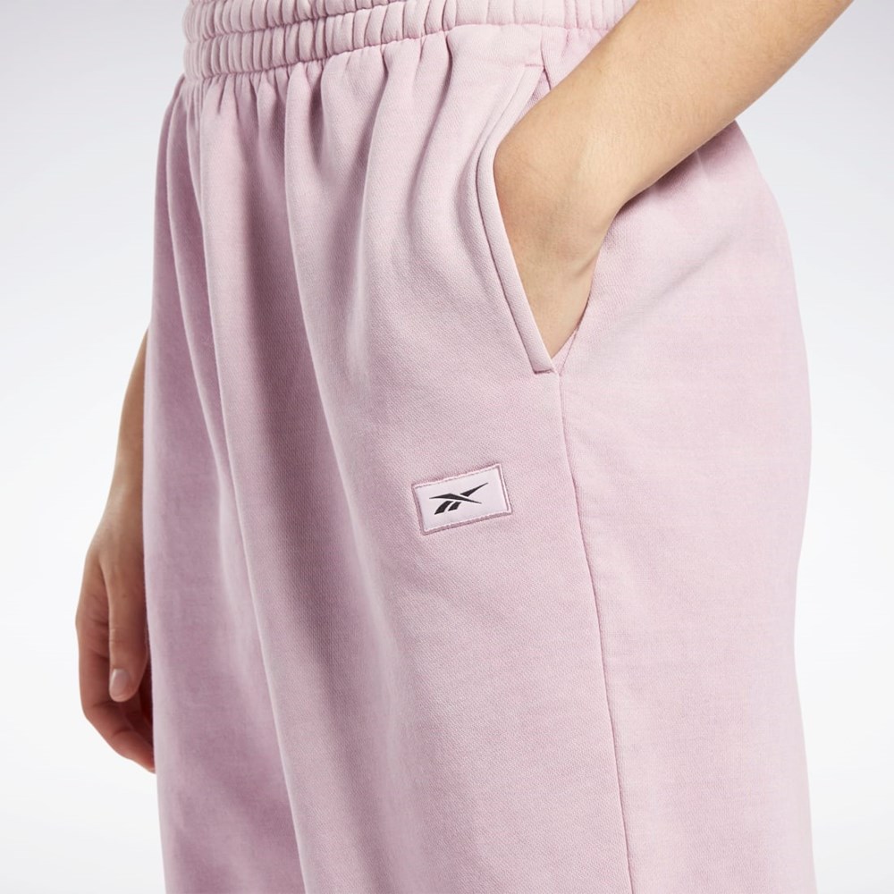 Reebok Classics Natural Dye Fleece Pants Infused Lilac | VZWOC5716