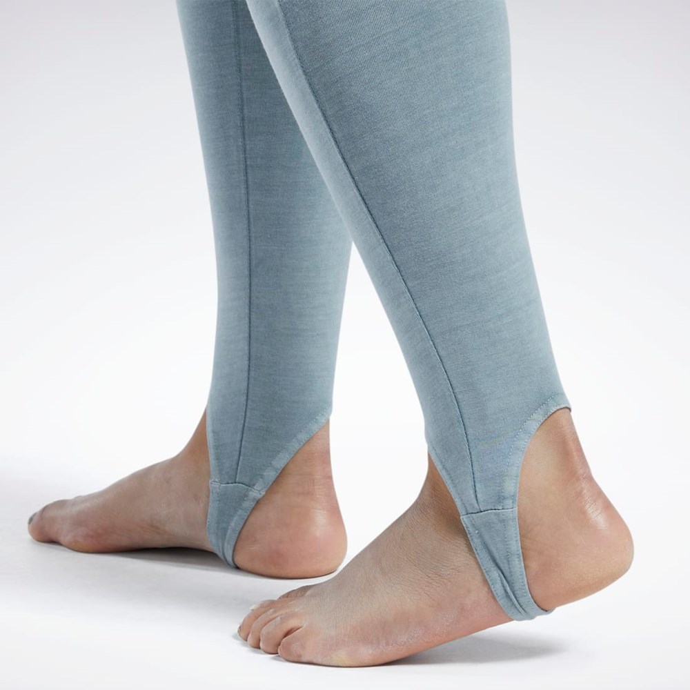 Reebok Classics Natural Dye Stirrup Leggings (Plus Size) Siva | OKLGT8267