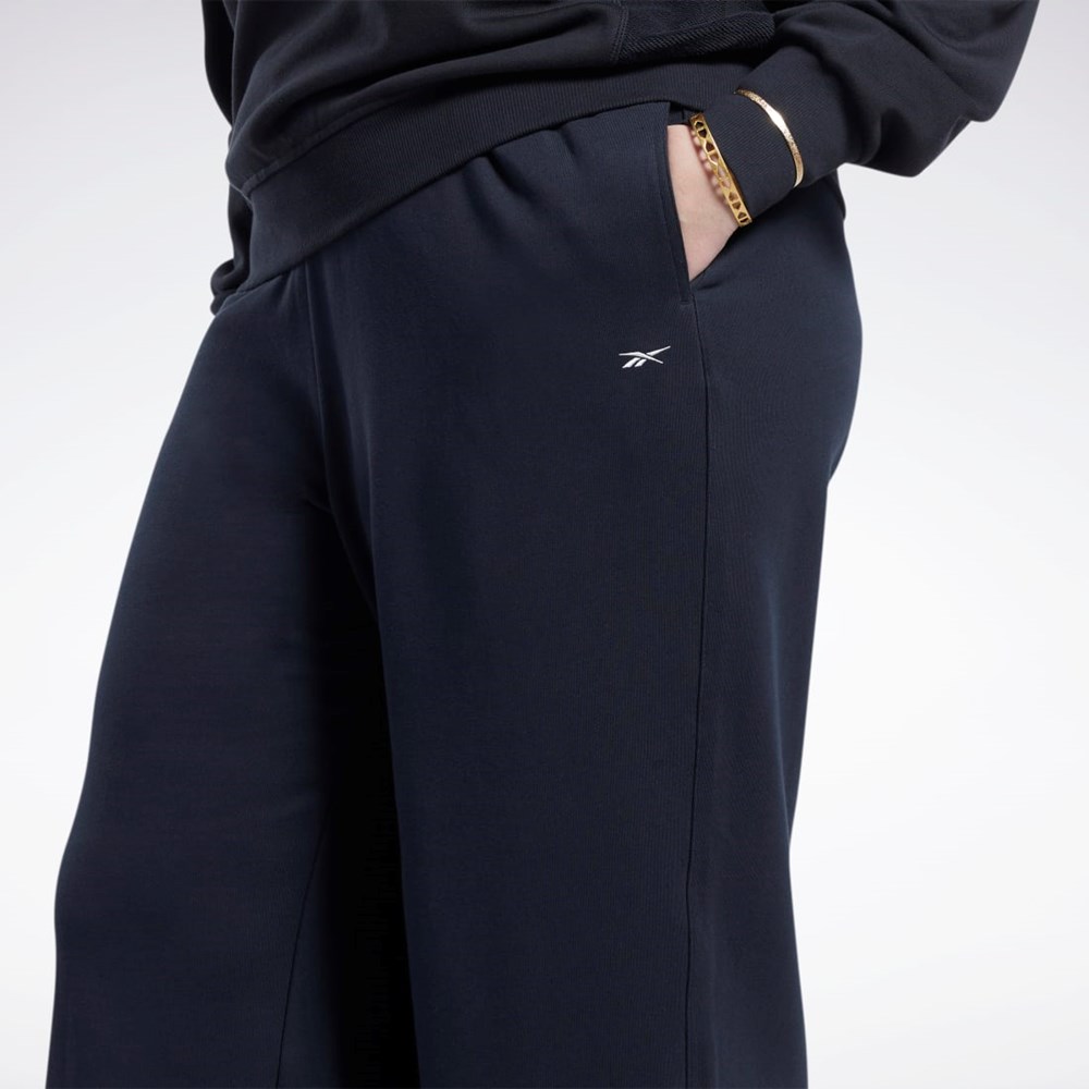 Reebok Classics Siroke Topanky-Leg Pants (Plus Size) Čierne | SRXWD0849