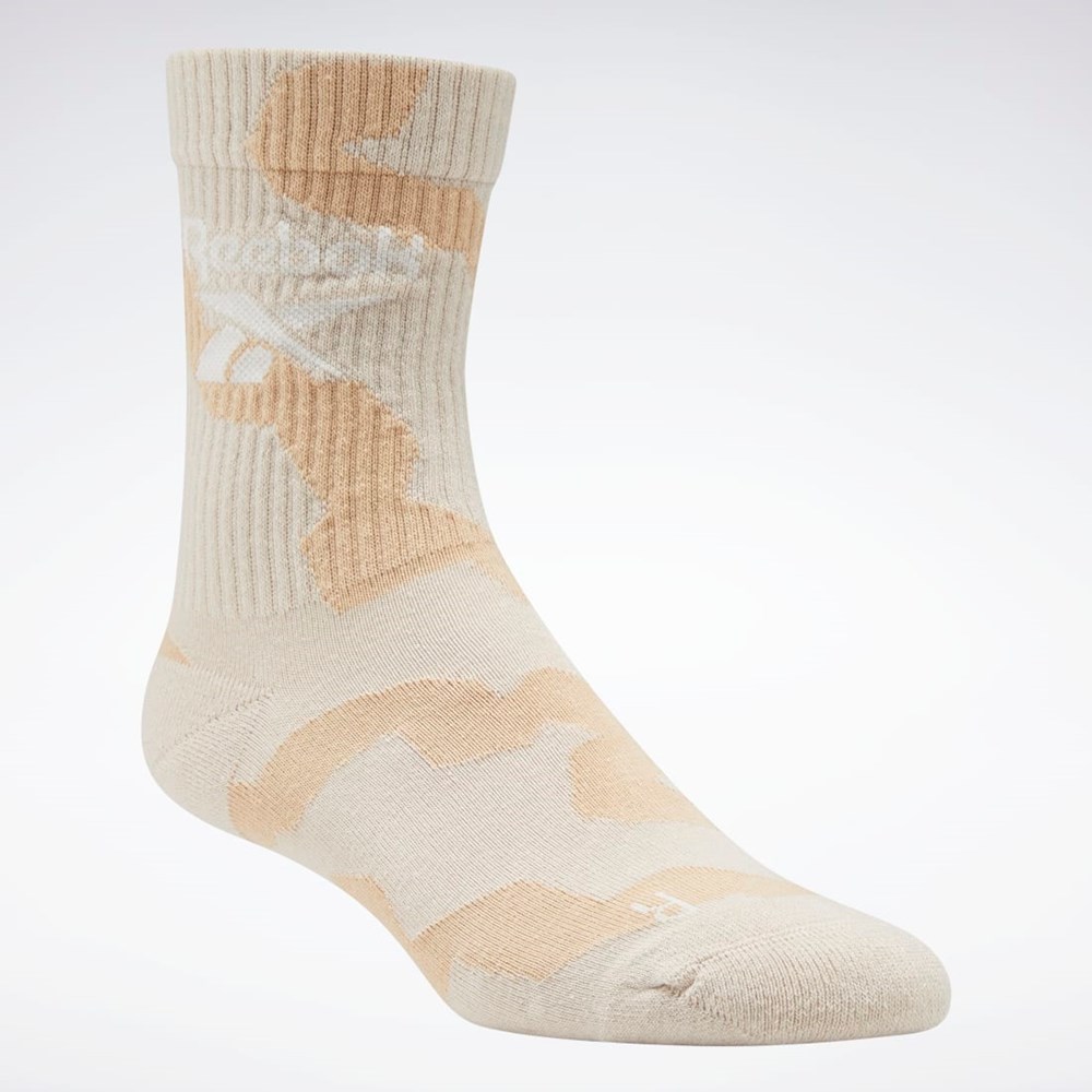 Reebok Classics Summer Socks Stucco | DGEMP9308