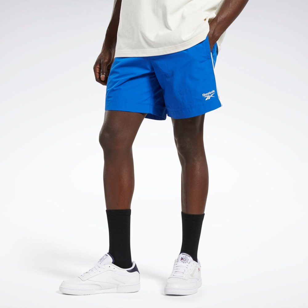 Reebok Classics Vector Shorts Modre | FPRBA1548