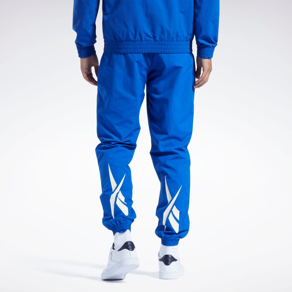 Reebok Classics Vector Tracking Pants Modre | PRFYX2174