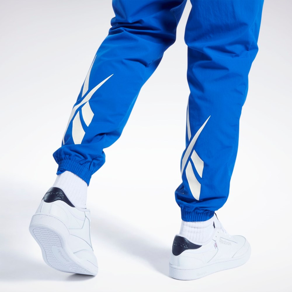 Reebok Classics Vector Tracking Pants Modre | PRFYX2174