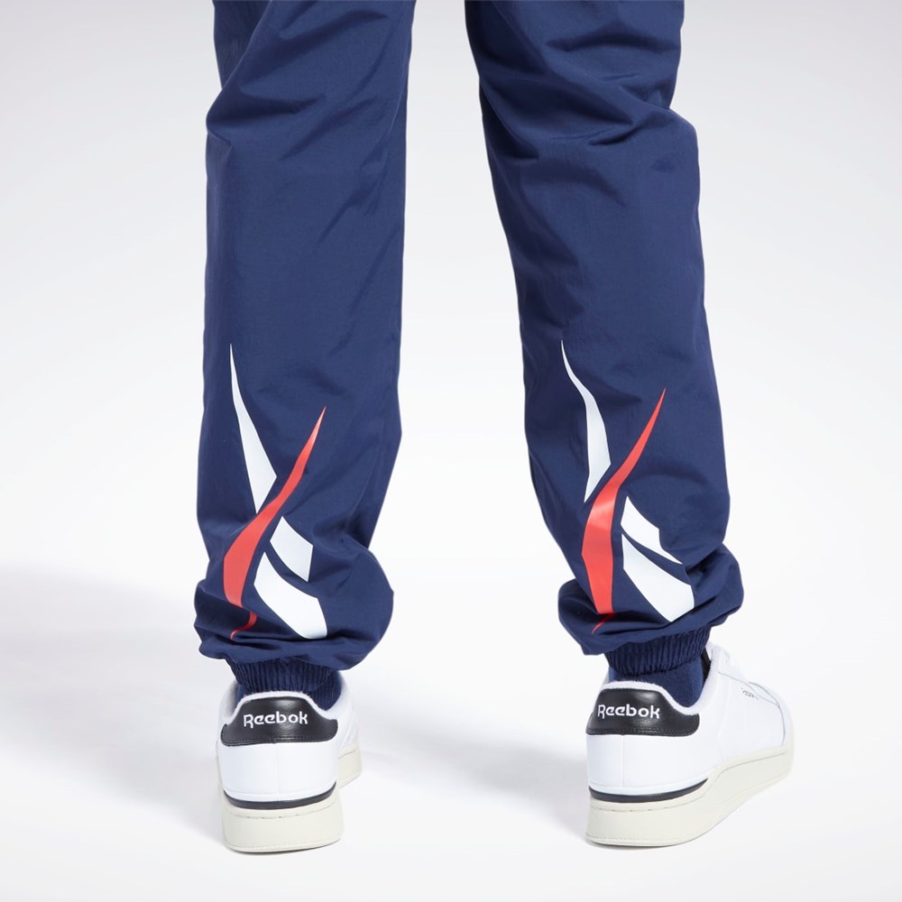 Reebok Classics Vector Tracking Pants Námornícka Modrá | AGMYJ3590