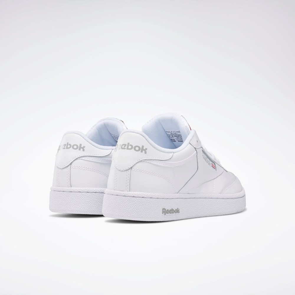 Reebok Club C 85 Shoes Biele Siva | DTALR8425