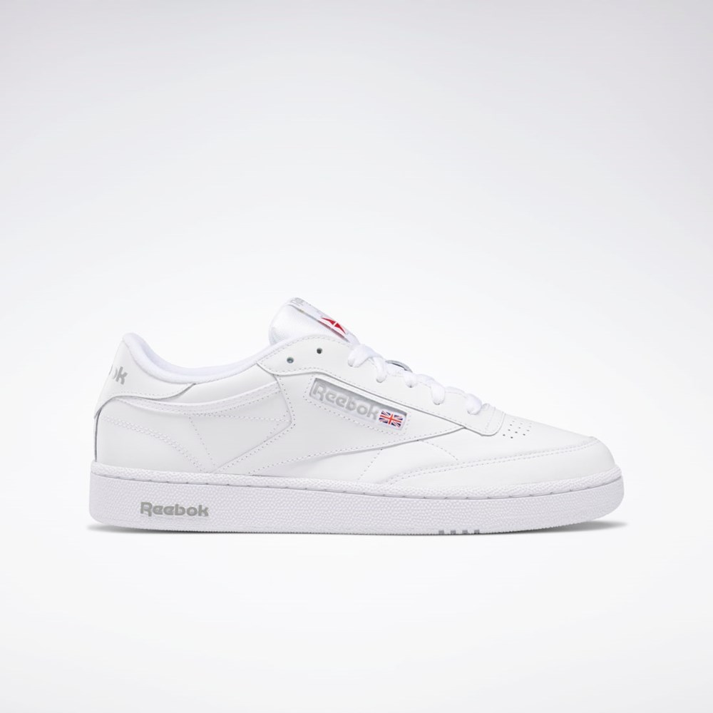 Reebok Club C 85 Shoes Biele Siva | DTALR8425