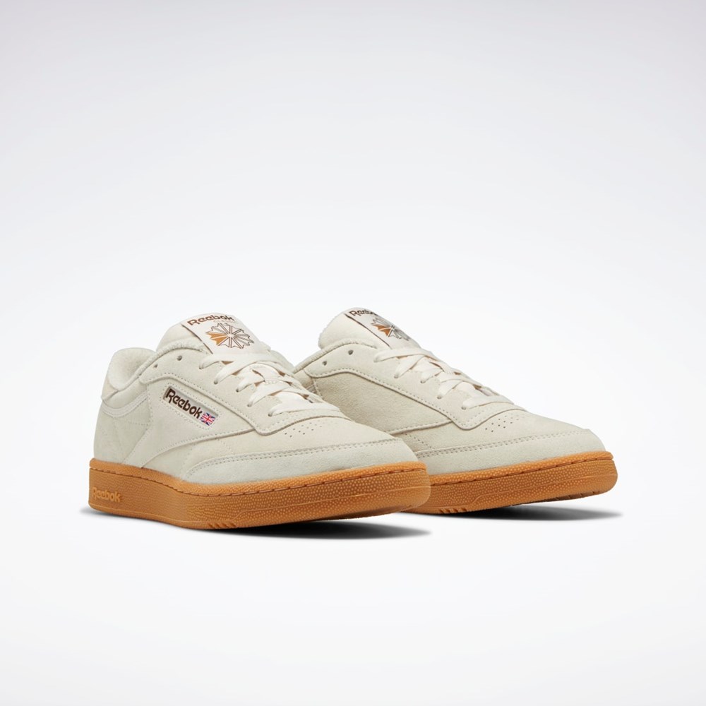 Reebok Club C 85 Shoes Hnede | IMRBO0296