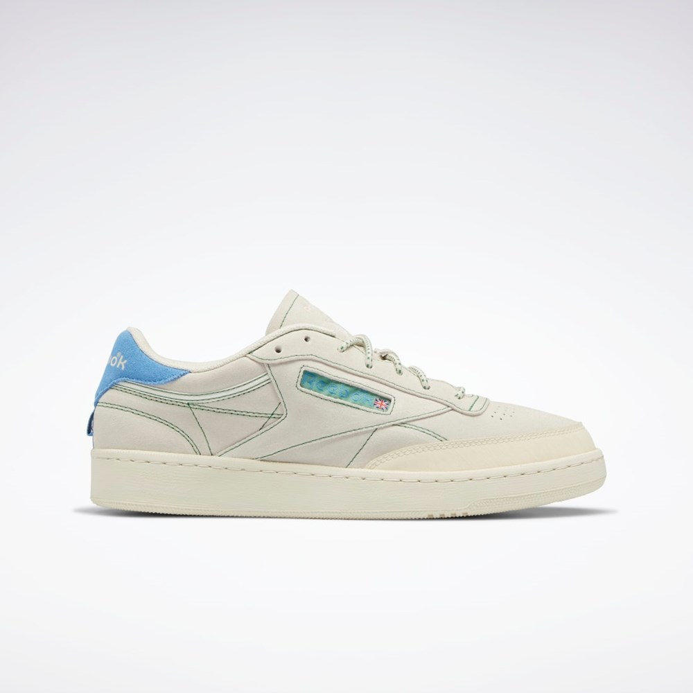 Reebok Club C 85 Shoes Zelene | XWUOD2490