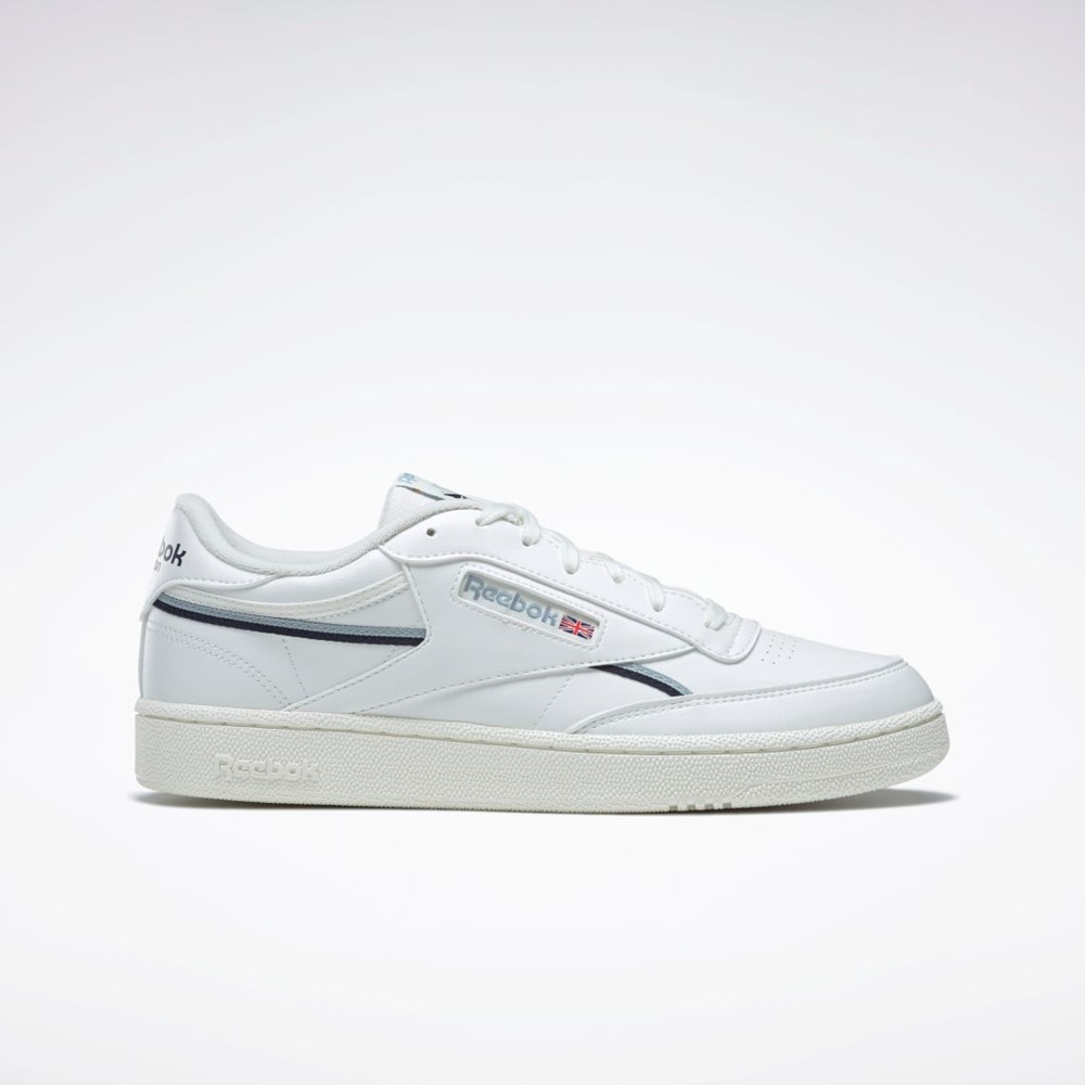 Reebok Club C 85 Vegánske Shoes Siva Námornícka Modrá | AZXRV3269