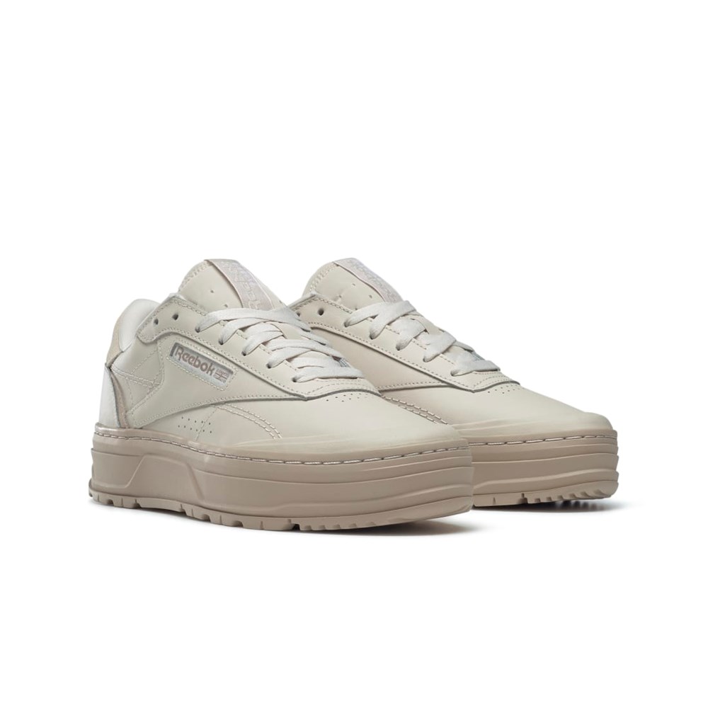 Reebok Club C Double GEO Shoes Béžové | VIYHL0835