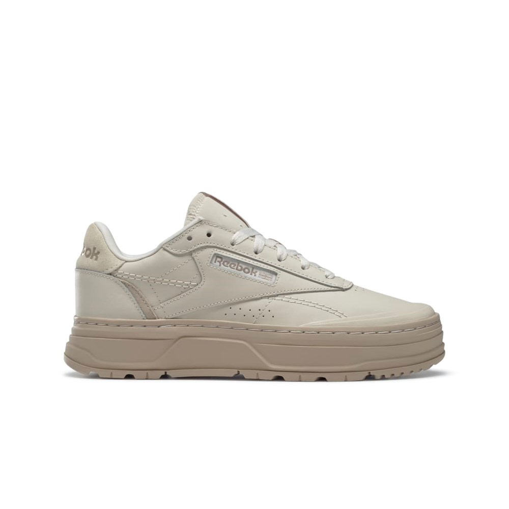 Reebok Club C Double GEO Shoes Béžové | VIYHL0835