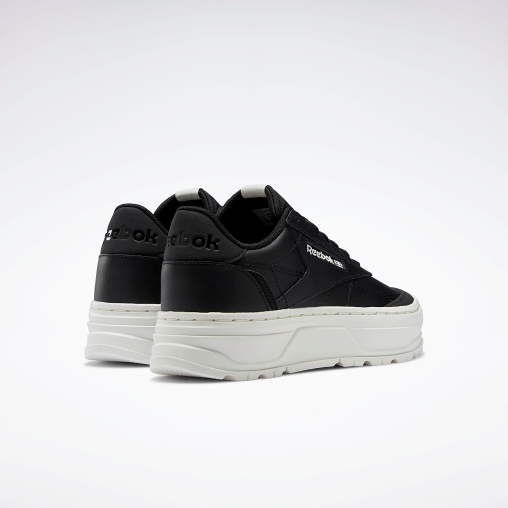 Reebok Club C Double GEO Shoes Čierne Čierne | WLCQO7469