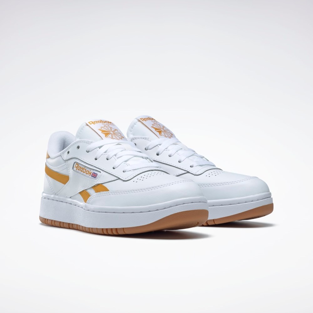 Reebok Club C Double Revenge Shoes Biele | QVJTH8753