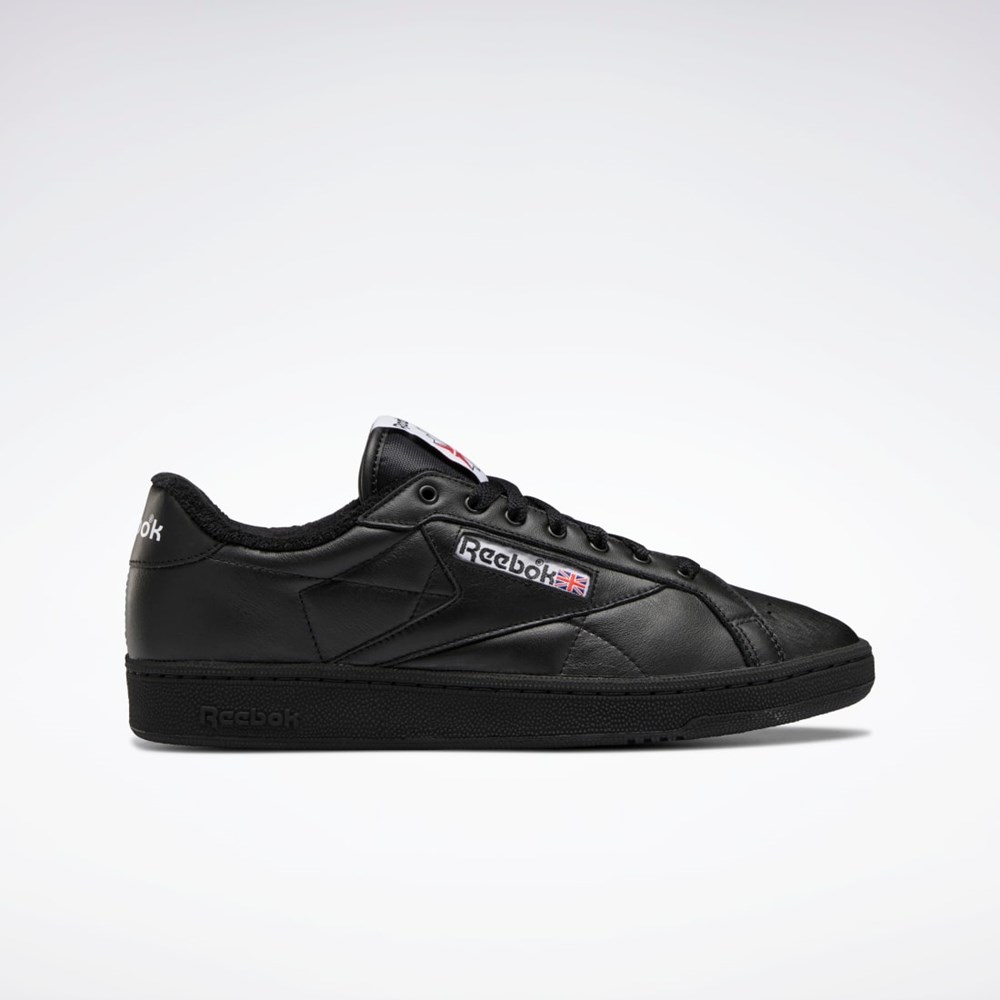 Reebok Club C Grounds Shoes Čierne Červené Čierne | FIQPG8304