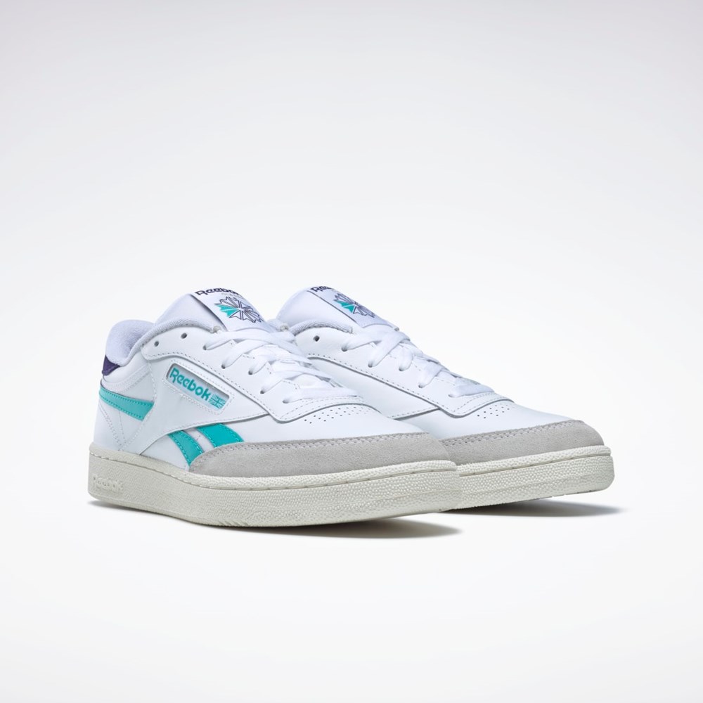 Reebok Club C Revenge Shoes Biele Nachový | ZKBSV1287