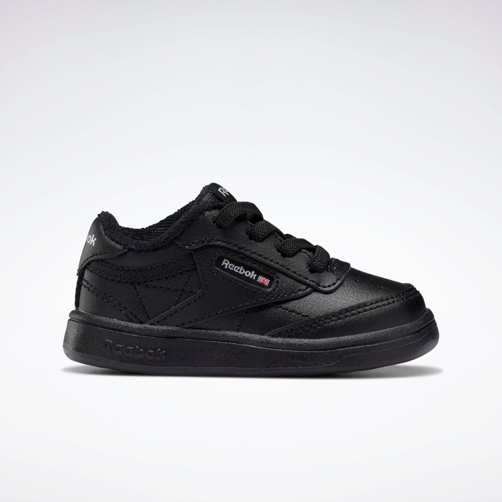 Reebok Club C Shoes - Toddler Čierne Čierne Čierne | ECAJT9861