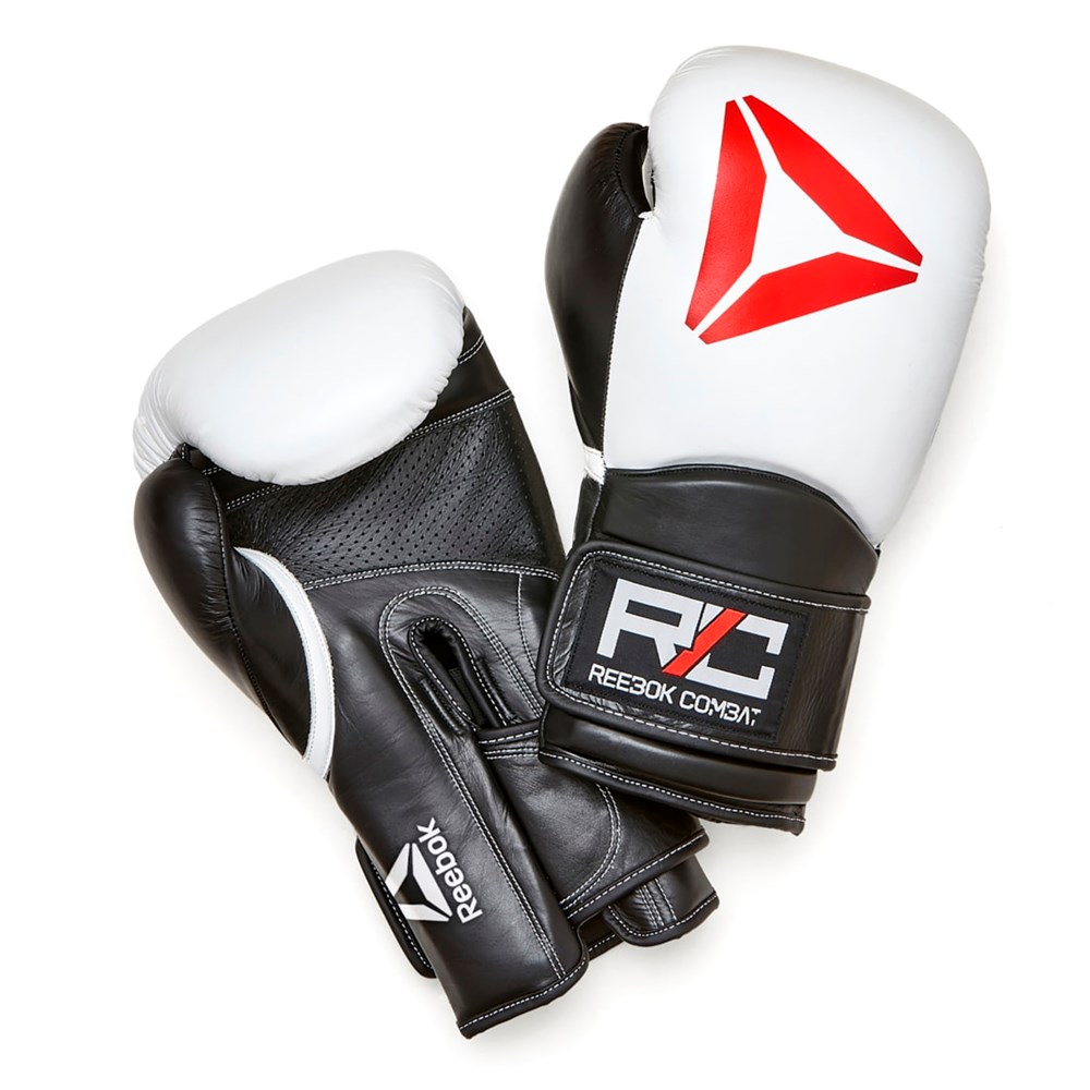 Reebok Combat Leather Glove White Biele | SOXKC0852