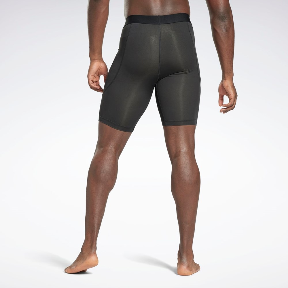 Reebok Compression Briefs Čierne | DNHAJ1684