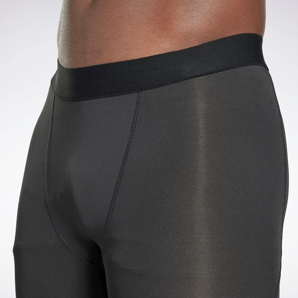 Reebok Compression Briefs Čierne | DNHAJ1684