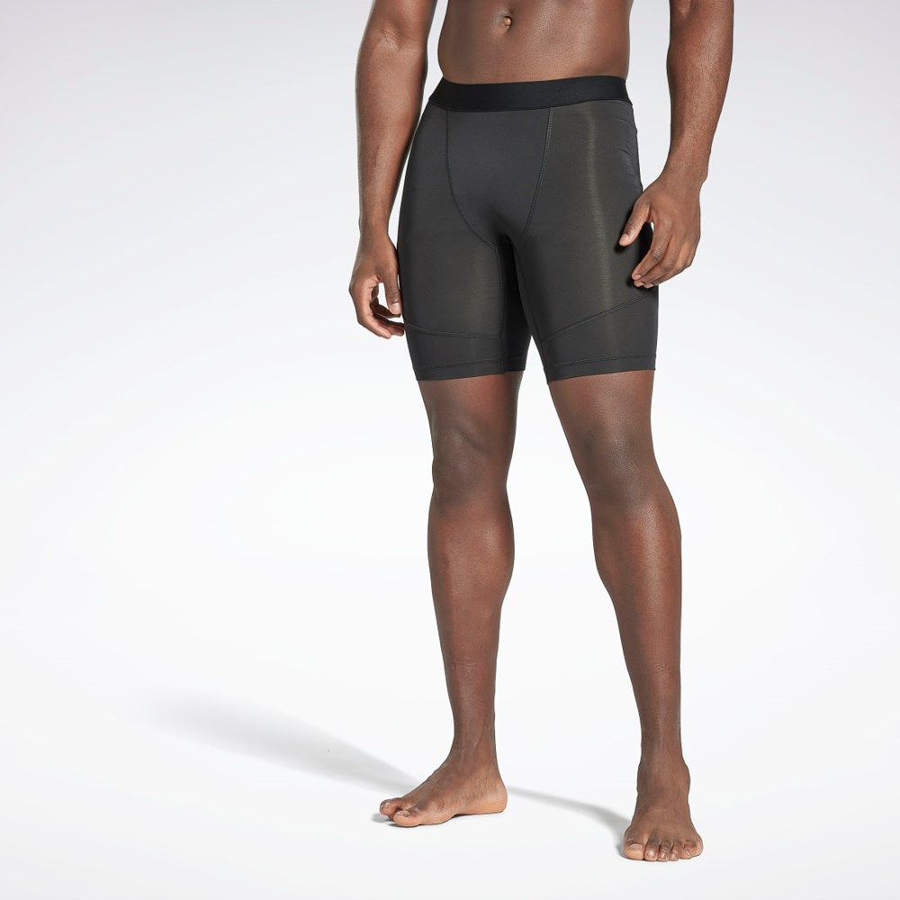 Reebok Compression Briefs Čierne | DNHAJ1684