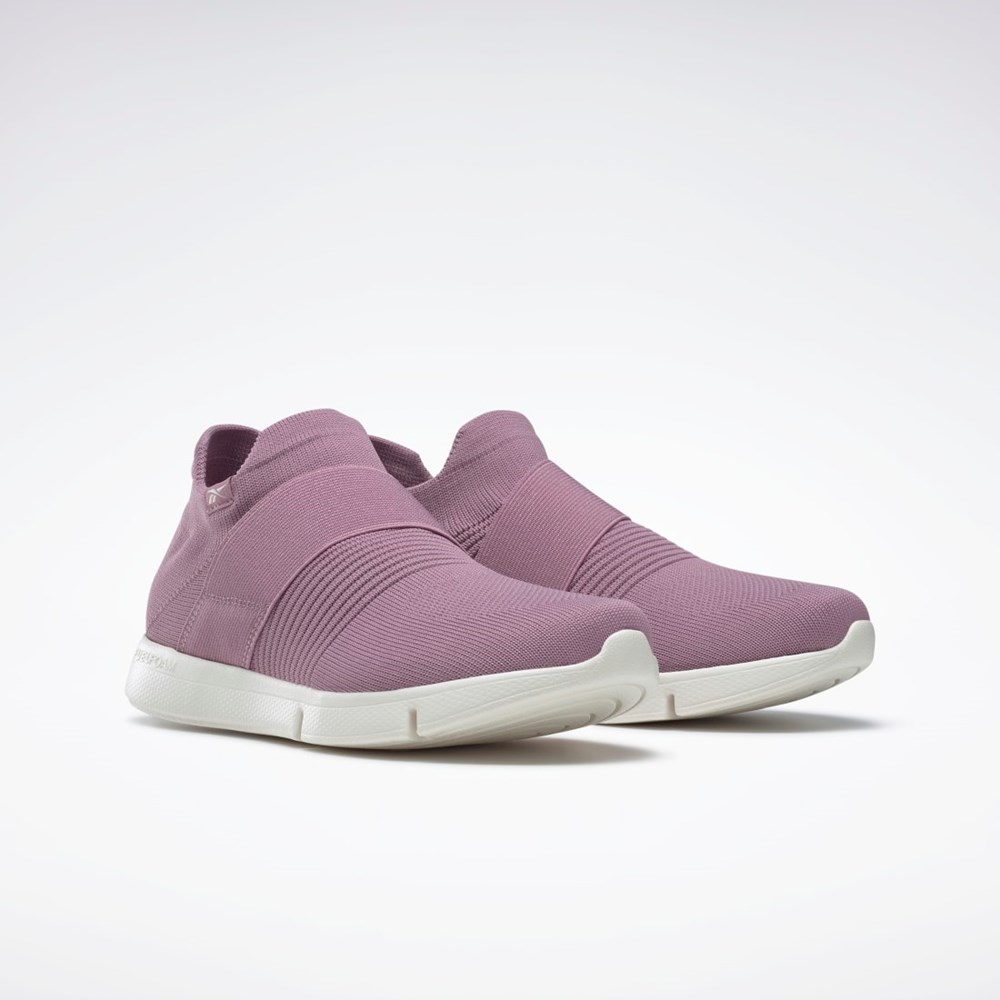 Reebok DayStart Onlux Slip-On Shoes Infused Lilac / Chalk / Infused Lilac | DEQZK7492