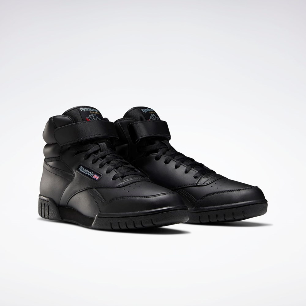 Reebok EX-O-FIT Hi Shoes Čierne | LZPXC0145