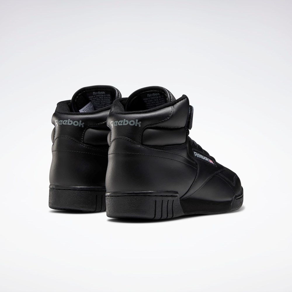 Reebok EX-O-FIT Hi Shoes Čierne | LZPXC0145