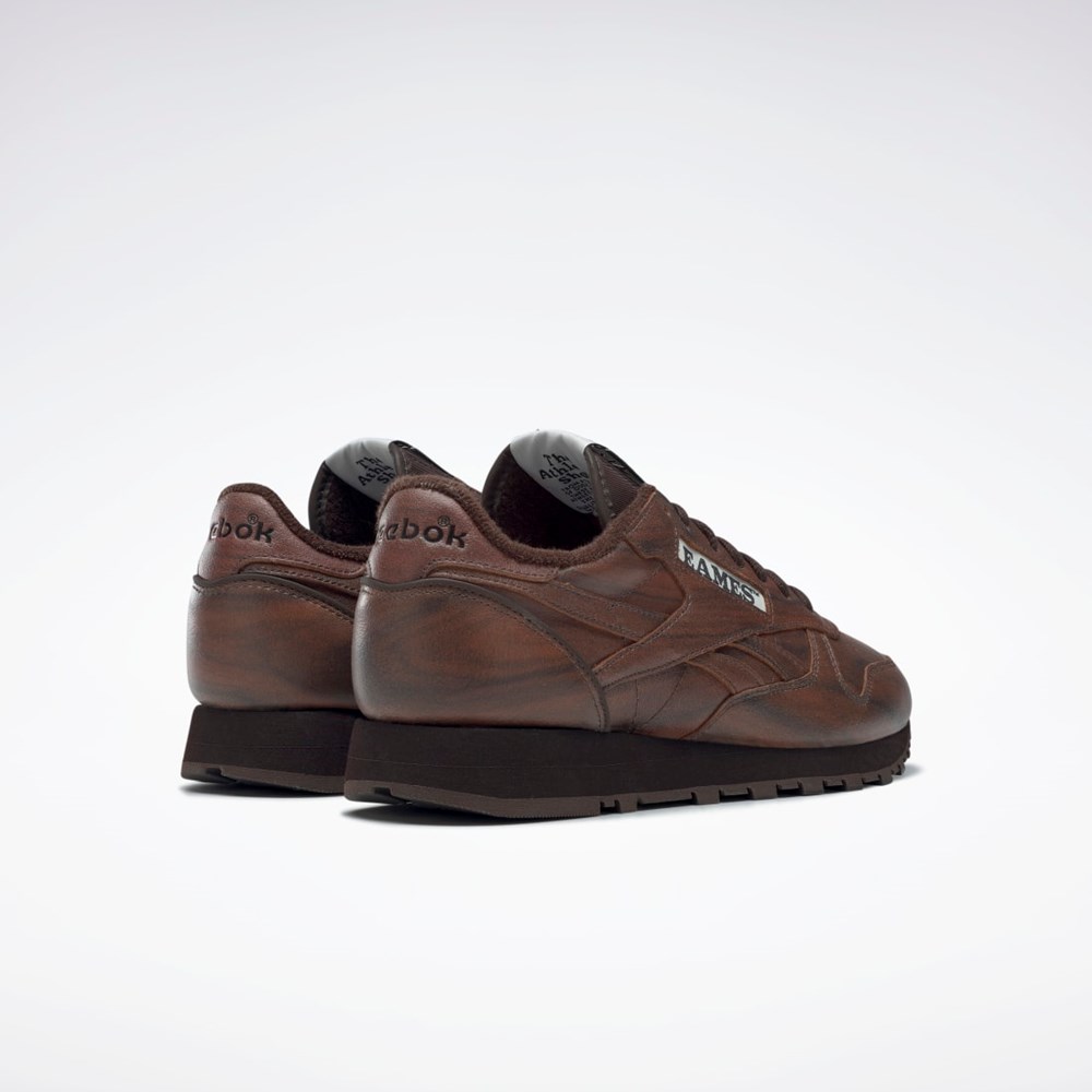 Reebok Eames Classic Leather Shoes Tmavo Hnede Tmavo Hnede Tmavo Hnede | IKZBG3920