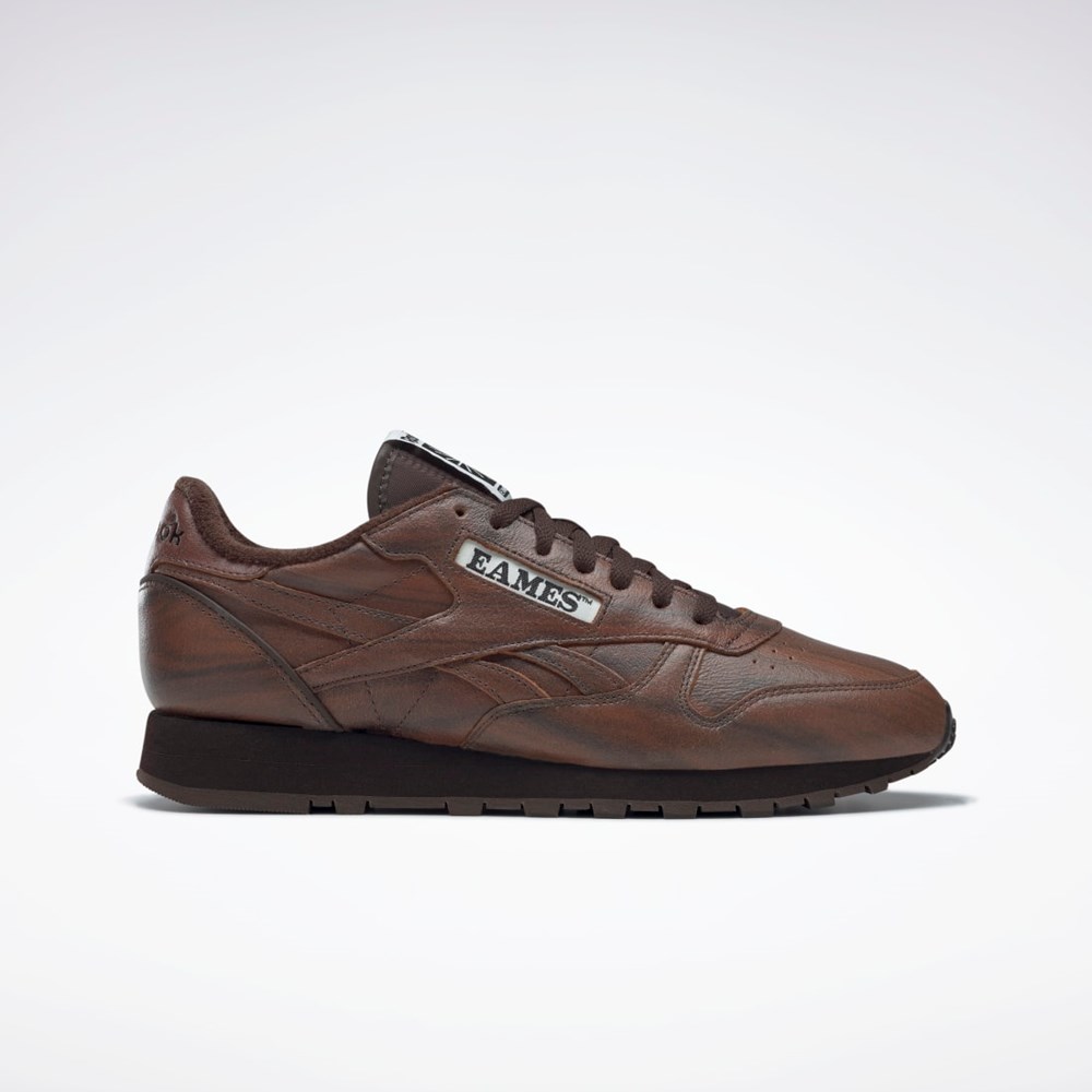 Reebok Eames Classic Leather Shoes Tmavo Hnede Tmavo Hnede Tmavo Hnede | LGXQM0815