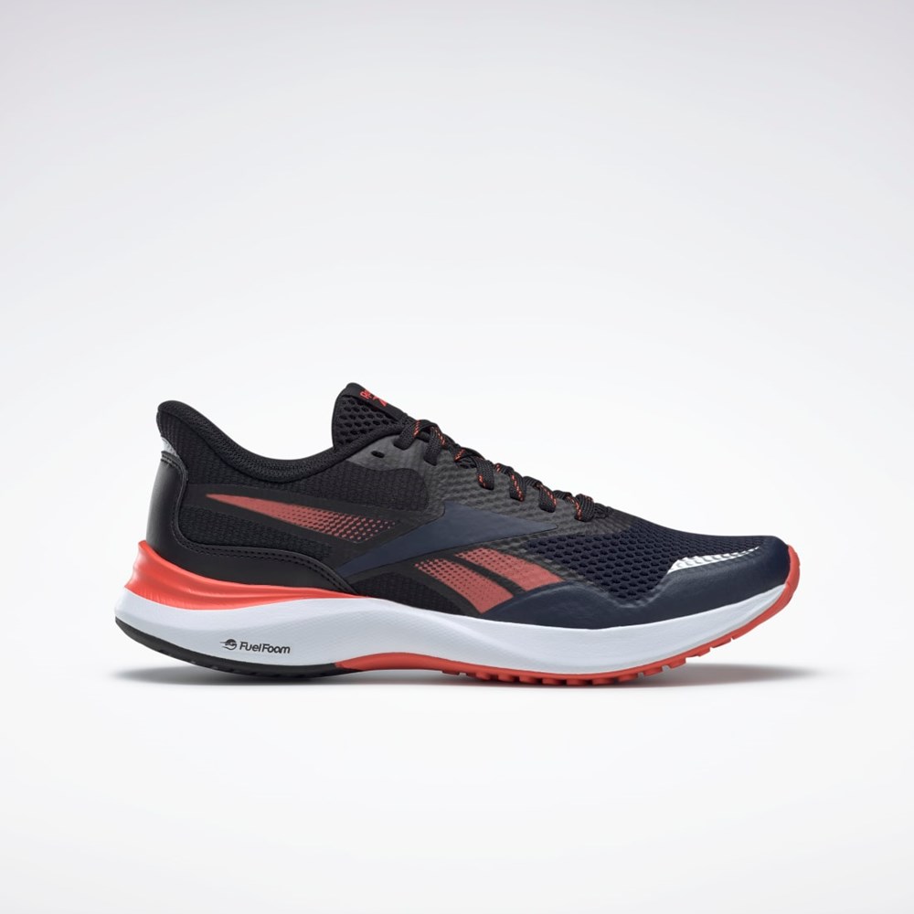 Reebok Endless Cestne 3 Bežecké Shoes Námornícka Modrá Čierne Oranžové | BCYUS2149