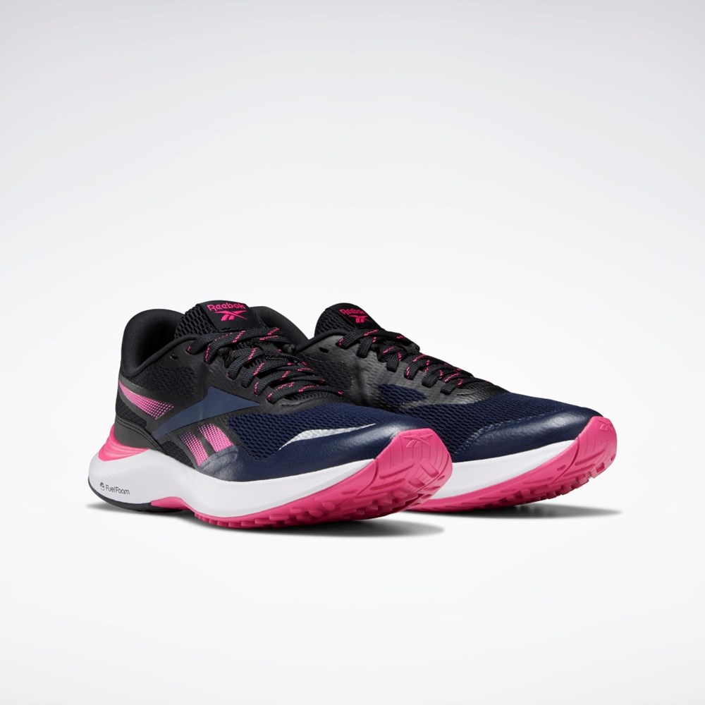 Reebok Endless Cestne 3 Bežecké Shoes Námornícka Modrá Čierne Ruzove | FQVSG5741