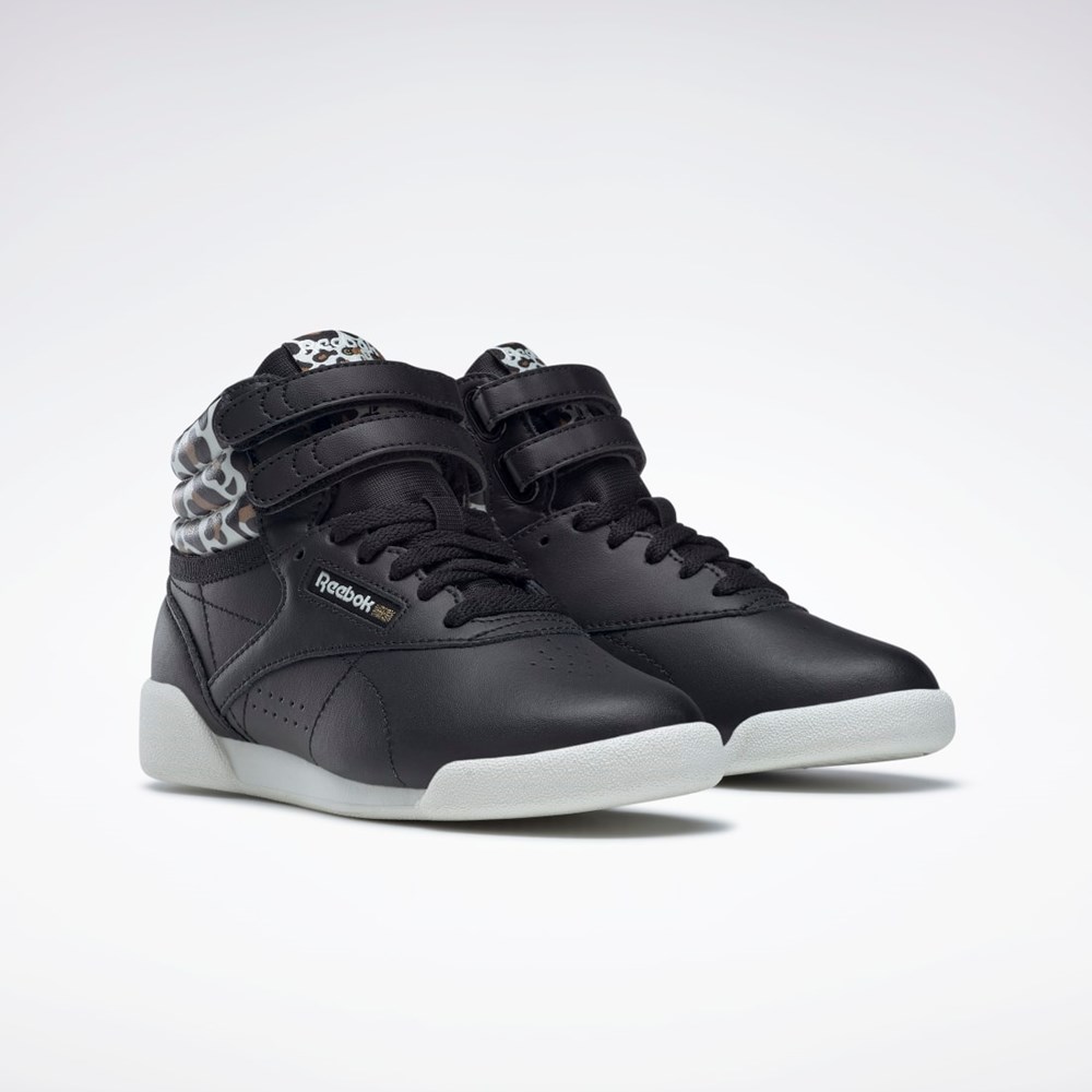 Reebok F/S Hi Shoes - Preschool Čierne Zlate | WXOMI0913