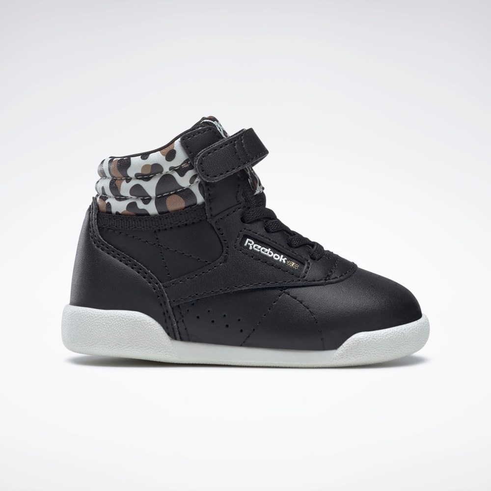 Reebok F/S Hi Shoes - Toddler Čierne Zlate | UYFGB8723