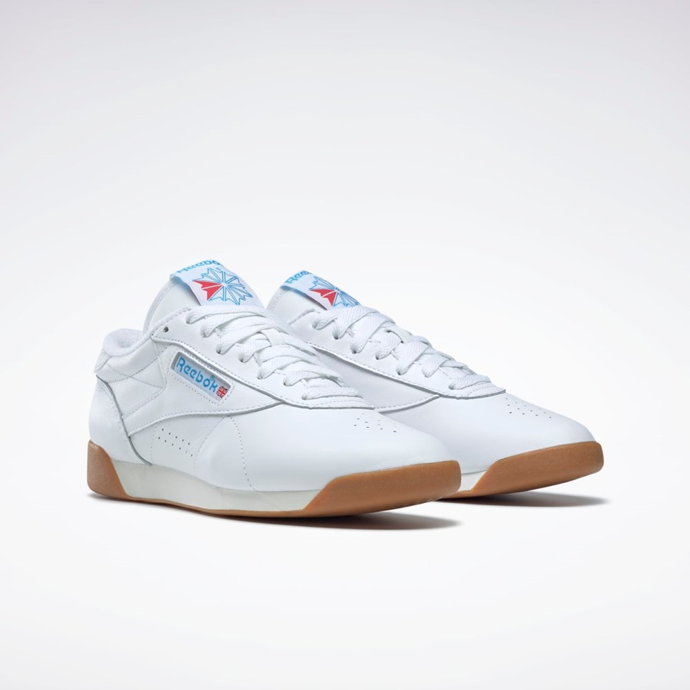 Reebok F/S Low Shoes Biele Modre | ALGVW3726