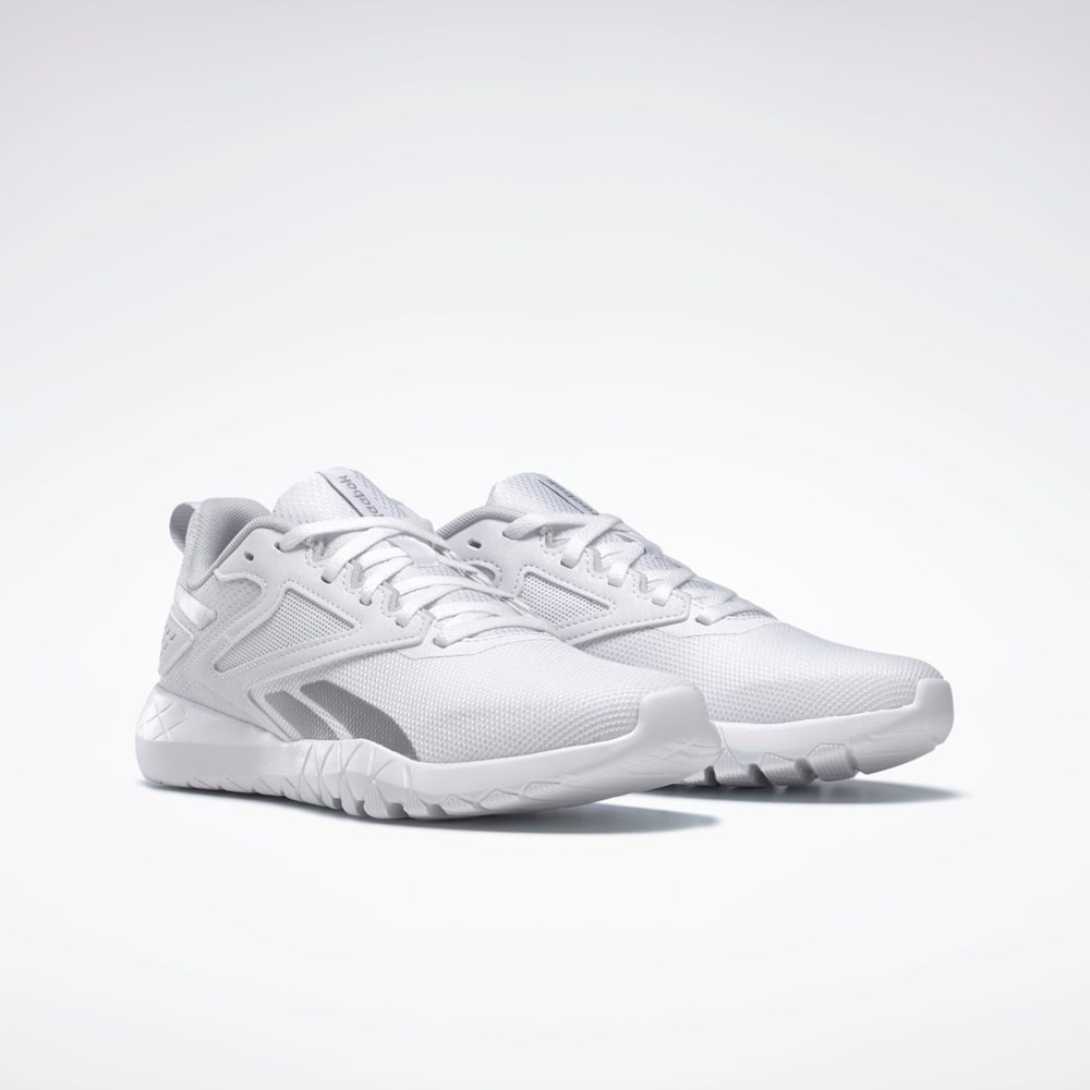 Reebok Flexagon Energy 4 Tréningová Shoes Biele Siva Strieborne | YINKW6251