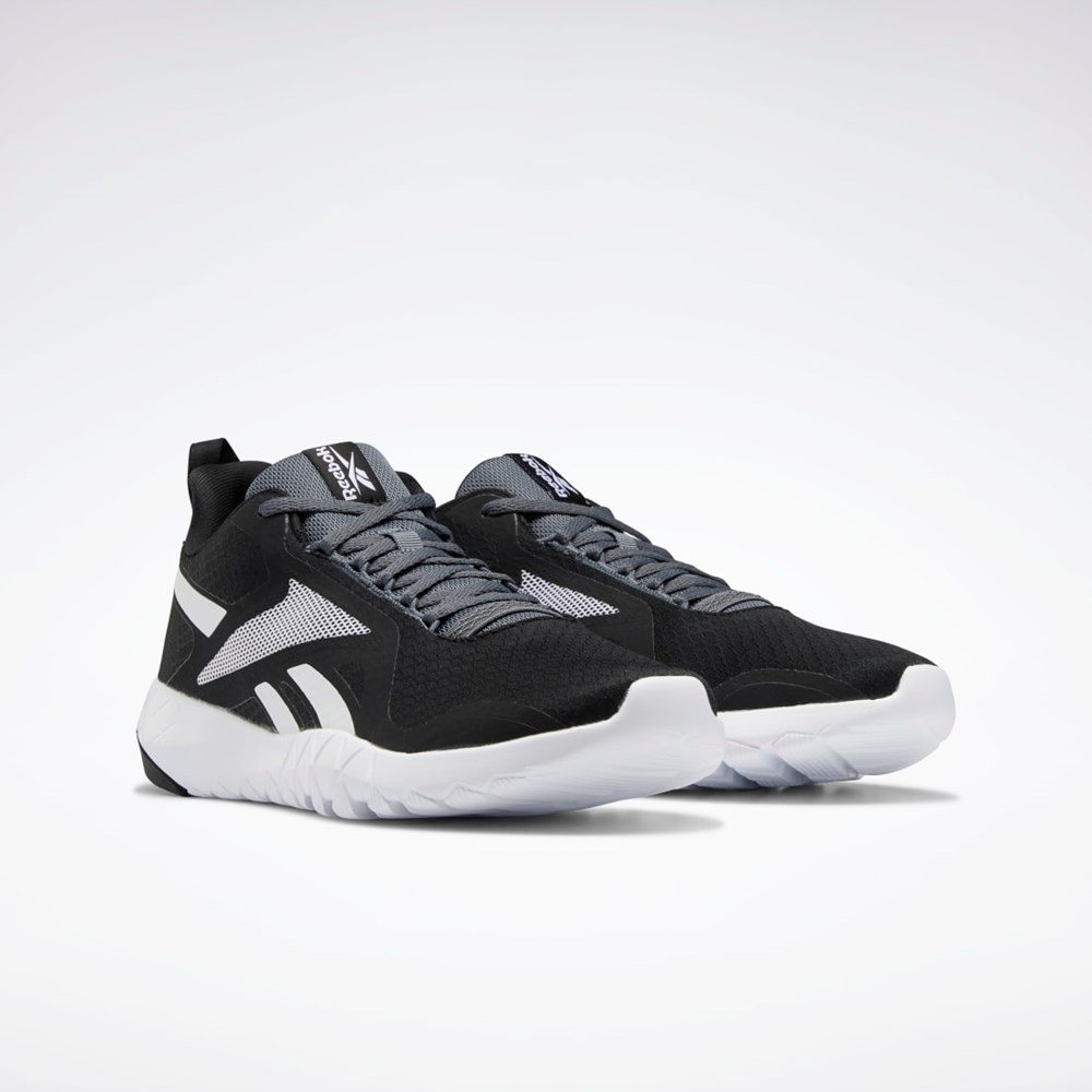 Reebok Flexagon Force 3 Tréningová Shoes Čierne Biele Siva | VQADK5308