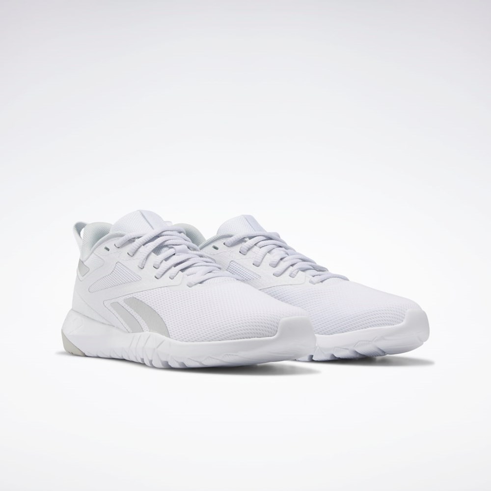 Reebok Flexagon Force 4 Tréningová Shoes Biele Siva Strieborne | FTKQL1705