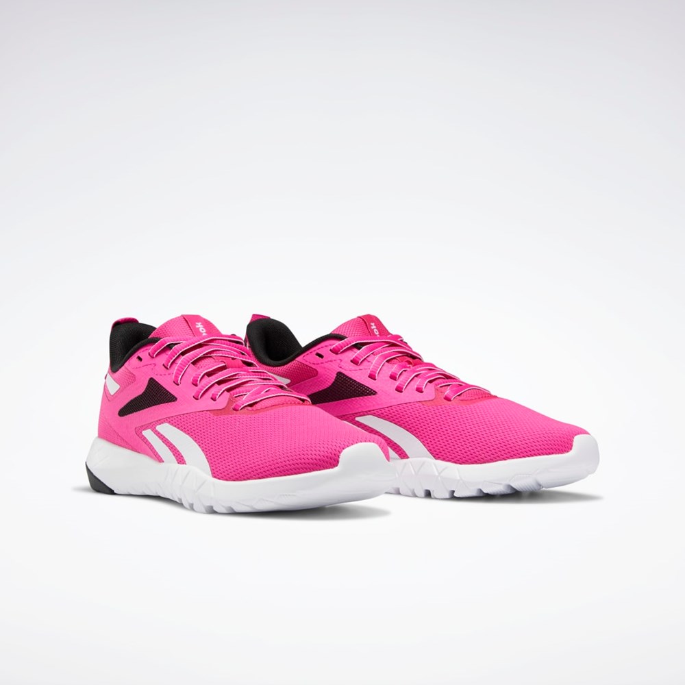 Reebok Flexagon Force 4 Tréningová Shoes Ruzove Čierne Biele | UVSNG5307